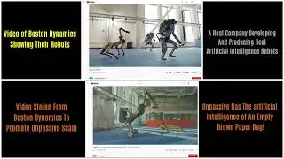 Promotion Video of Onpassive Artificial Intelligence - Stolen Video From Boston Dynamics 😡