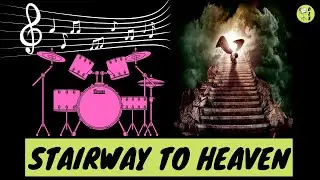 Stairway to Heaven - Led Zeppelin || Drum sheet music/score and drum cover
