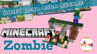 Minecraft ZOMBIE set bricks build by Xianne TV
