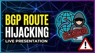 BGP Route Hijacking Explained | How Internet Traffic Gets Redirected | Networking Presentation