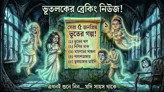 সেরা ৫টি হাড়হিম করা ভূতের গল্প | Top 5 Popular Bengali Horror Stories | Bengali Audio Story 
