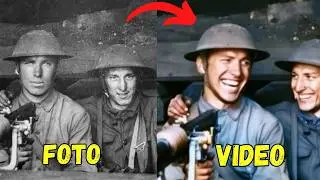SHOCKING World War I footage - BROUGHT TO LIFE after 100 years!