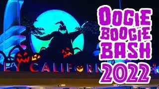 Oogie Boogie Bash 2022 - Disney Characters, Villains Grove, Walkthrough & Parade [4K POV]