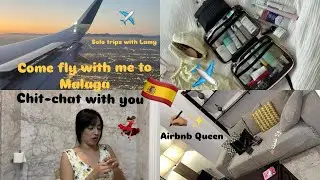 وصلت لسبانيا و ماجانيش نعاس😩 ليلة الاولة ديال السفر🥹✨✈️😩
