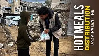 Gaza Relief Update: Alkhidmat Provides 1,000 Hot Meals to Displaced Families