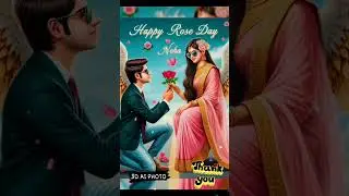 HAPPY Rose day 🏵️🌹 3D Photo Ai #trending #ytshorts #viral  #happyrosedayspecialstatus #youtubeshorts
