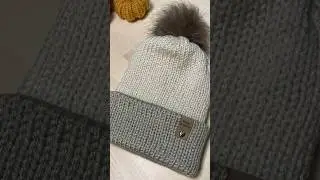 Another one done 🧶 #knittingmachine #hat #knitting #craft #sentroknittingmachine