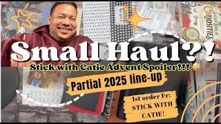 1st STICK W:CATIE | SMALL HAUL AGAIN #plannercommunity #dec2025