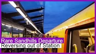 Sandhills Rare Wrong Direction Departure | 777Trains