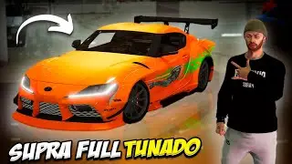 GTA V - VIDA REAL | DEIXEI MEU SUPRA IGUAL DO VELOZES E FURIOSOS ! #421