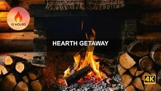 Immersive Ukrainian Carpathian Cabin | 10 Hours of Tranquility
