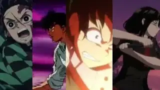 [AMV] Kimetsu No Yaiba X Jigoku sensei nube X Boku no Hero Academia X Blood C // Crying For Rain