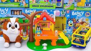 Bluey Toy Collection Unboxing Review 💙 Bluey Treehouse Playset & Winton Plush Toy