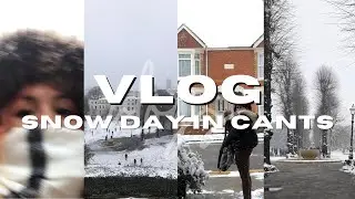 VLOG | snow days in Canterbury
