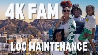 Впервые снимаем LOCS в Африке! | 4K Family Loc maintenance