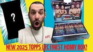 NEW 2025 UFC Topps Finest Hobby Box! 2 Autographs!!