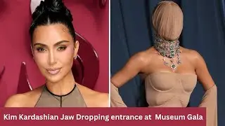 Kim Kardashian Details Shocking Face Mask Look at Academy Museum Gala 2025