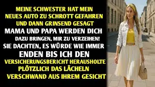 MEINE SCHWESTER HAT MEIN NEUES AUTO ZU SCHROTT GEFAHREN UND DANN GRINSEND GESAGT MAMA UND PAPA WERDN