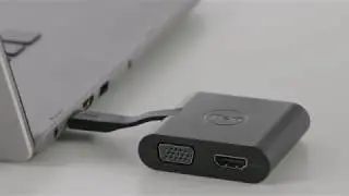 Bộ chuyển đổi Type-C sang VGA,HDMI,RJ45,USB Dell-DA200