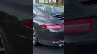 Porsche 911 Carrera s 2014 года - холодный запуск - 3,8 л #porsche #porsche911 #porsche911s #pors...