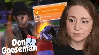 I spent a week with DON GOOSEMAN in The Sims 4...