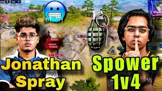 JONATHAN Hack*r Spray🥶 | SPOWER 1V4 By NADE🥵 | SOUL Joker Vs Godl 