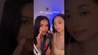 ASMR~ Teaching Hindi #asmr #twinsisters #asmrwhisper #doubleasmr #shorts