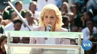 Jill Biden Spreads Warmth, Hope on Her Way Across Africa | VOANews