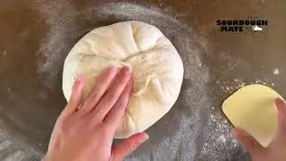 How to Shape Dough for a Round Banneton