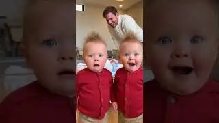 Twin Toddlers See TWO New Babies&hellip; Instant Shock 😱😂