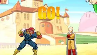 SSB Fangame MUGEN Captain Falcon vs One Punch Man