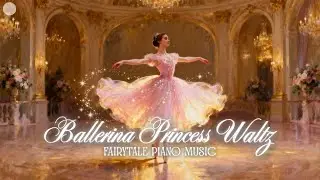 🩰 Blush Ballroom Ballerina | Fairytale Princess Waltz Music for Elegant Calm ✨