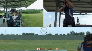 Tiro a volo sport e passione, video in multi-camera registrazione sabato 10 giugno 2023