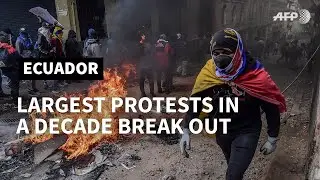 Clashes at protests in Ecuador over fuel price hike | AFP