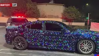 CHP issues warning against holiday lights on vehicles
