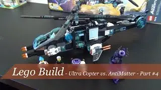 Lego Build - Ultra Agents Ultra Copter Vs AntiMatter Set #70170 - Part 4