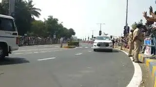 modi and trump road show at river front 2/24/2020