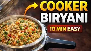 Veg Biryani in Cooker 🍲 | Easy & Very Yummy Recipe 😋