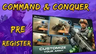Command and conquer rivals on Android coming soon pre register for it