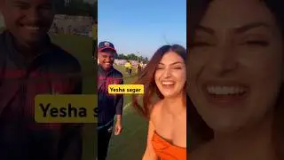 Yesha sagar BPL Chittagong King host Canadian model🇨🇦🇧🇩#bpl #host #shortsfeed #bangladesh #canada