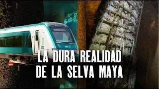 IM&Aacute;GENES EXCLUSIVAS: As&iacute; se ven las columnas reventadas bajo el Tren Maya