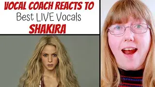 Vocal Coach Reacts to Shakira Best LIVE Vocals