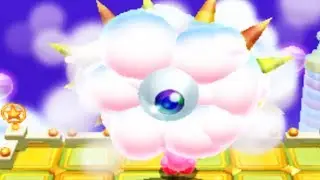Kirby's Blowout Blast Walkthrough World 4 & Kracko Boss Battle (NO DAMAGE)