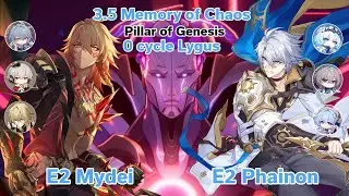 Phainon 0 CYCLES LYGUS | E2 Mydei & E2 Phainon | HSR 3.5 NEW MoC