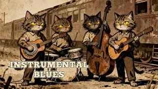 DEEP Louisiana Delta Blues - Instrumental Blues Loop for Focus & Relax