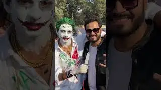 I Found Joker In Delhi Comic Con #comiccon #comicconindia #jokershorts #jokerstatus #gdxvlogs