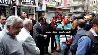 فيديو ما قبل تفجير الكنيسة المرقسية