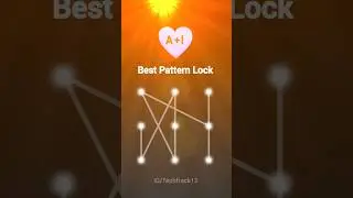 AI &hearts;️ Best Pattern Lock #techfrack #patterndesign #patternlockchallenge #shorts