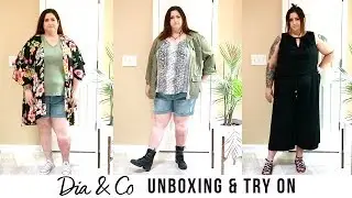 DIA & CO | Unboxing Summer Try-On Plus Size Fashion