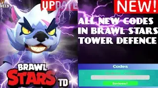 BRAWL STARS TOWER DEFENSE NEW CODES!!